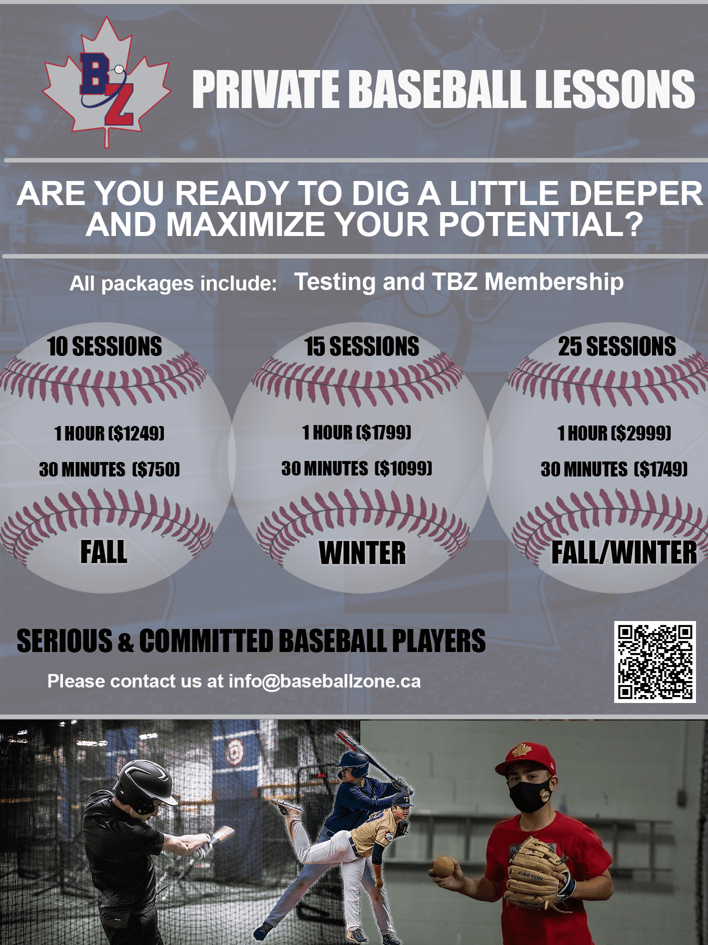 PRIVATE LESSON PACKAGES